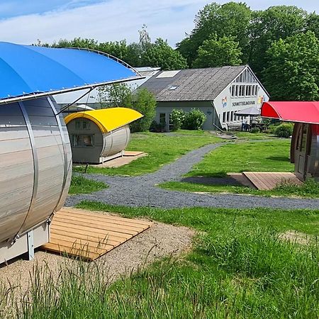 Schlaffaesser Am Schmetterlingspark Uslar Kültér fotó