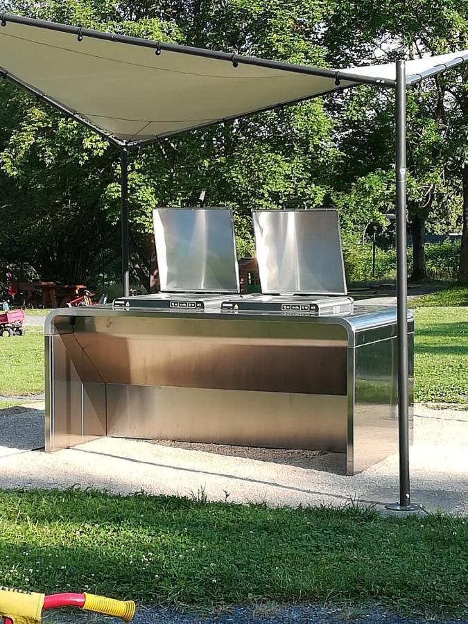 Schlaffaesser Am Schmetterlingspark Uslar Kültér fotó